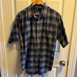 Vintage Plaid Button Up